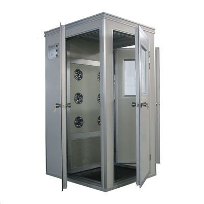 GMP Cleanroom Air Shower SUS201 SUS304 Dengan Sistem Air Interlocked