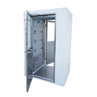 Standar GMP SUS201 Clean Room Air Shower Booth Stainless Steel