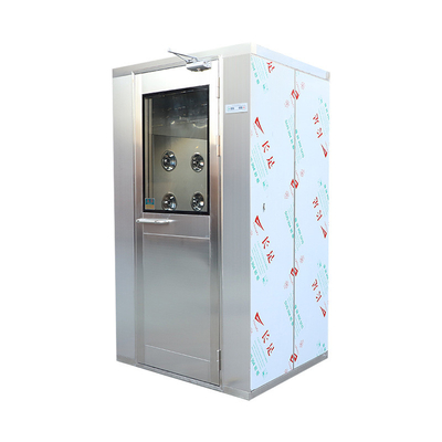 Standar GMP SUS201 Clean Room Air Shower Booth Stainless Steel