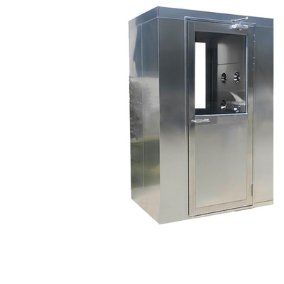 220V 50HZ Power 0.75kw Cerdas Stainless Steel Air Shower untuk Cleanroom