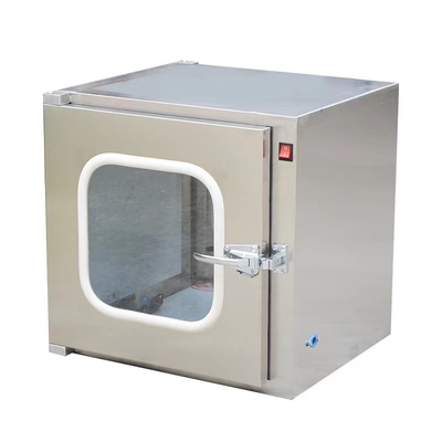 Kotak Pass Stainless Steel Dilapisi Bubuk Modular Untuk Kamar Bersih