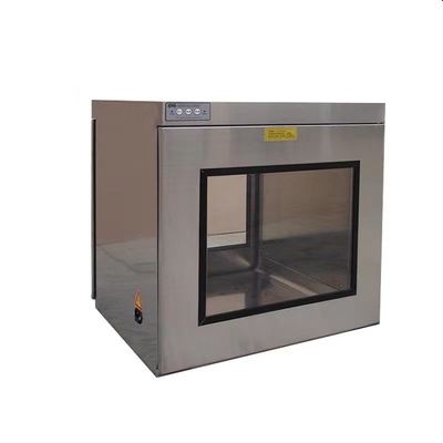 Kotak Pass Stainless Steel Dilapisi Bubuk Modular Untuk Kamar Bersih