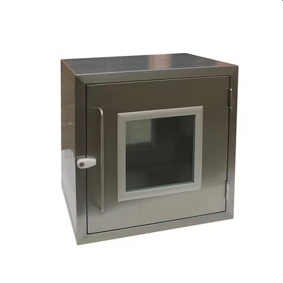 Kotak Pass Stainless Steel Dilapisi Bubuk Modular Untuk Kamar Bersih