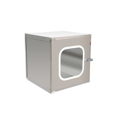 220V 50Hz Cleanroom Pass Box Kunci Elektronik Peralatan Lab Kotak Pass