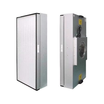Cleanroom Folded Fan Coil Filter Fan Unit FFU Stainless Steel Mesh