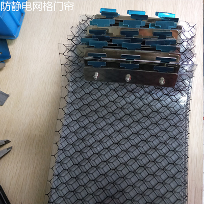 ESD Anti Static PVC Curtain Lembar Film Transparan 0.3mm 0.5mm 1.0mm
