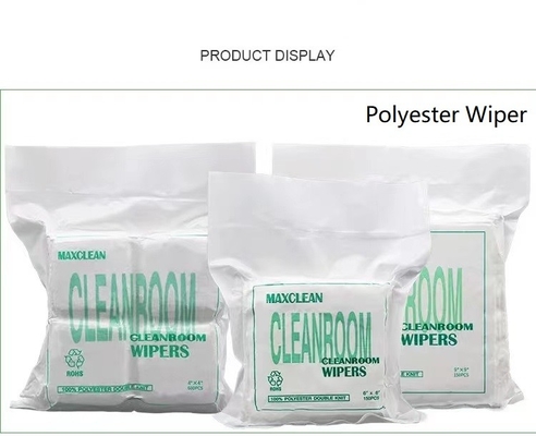 Kacamata Pembersih Microfiber Wiper Cleanroom Lint yang tahan debu