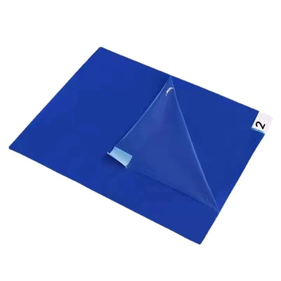 ESD Cleanroom Sticky Mat Adhesive Tacky Mat Untuk Lokakarya Bebas Debu