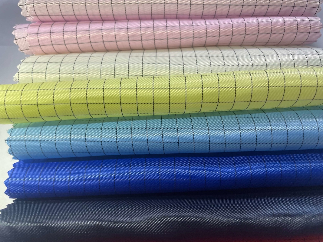 Kain Tahan Api ESD Konduktif Anti Static Waterproof Poly Cotton FR Twill Fabric Untuk Workwear