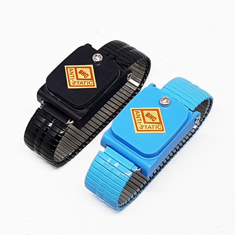 Snap 10MM Anti Static ESD Wrist Strap Untuk Penggunaan EPA Cleanroom Workshop