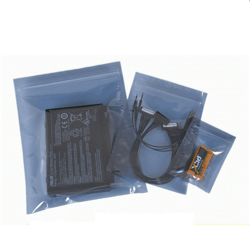 PCB Konduktif Anti Statis ESD Bags Vacuum Shielding Tipe Datar