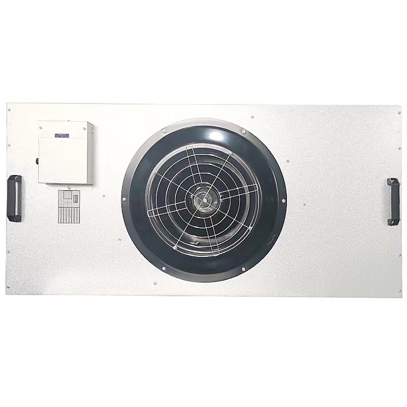 Unit Filter Kipas getaran kecil 210PA 99,999% HEPA Laminar Flow Filter Hood