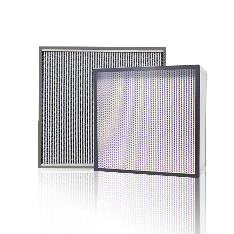 0,3 Mikron Cleanroom Hepa Filter H12 H13 H14 Pembersih Udara HEPA Filter